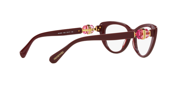 Swarovski Eyeglasses SK2005 BURGUNDY