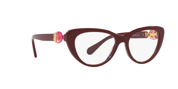 Swarovski Eyeglasses SK2005 BURGUNDY