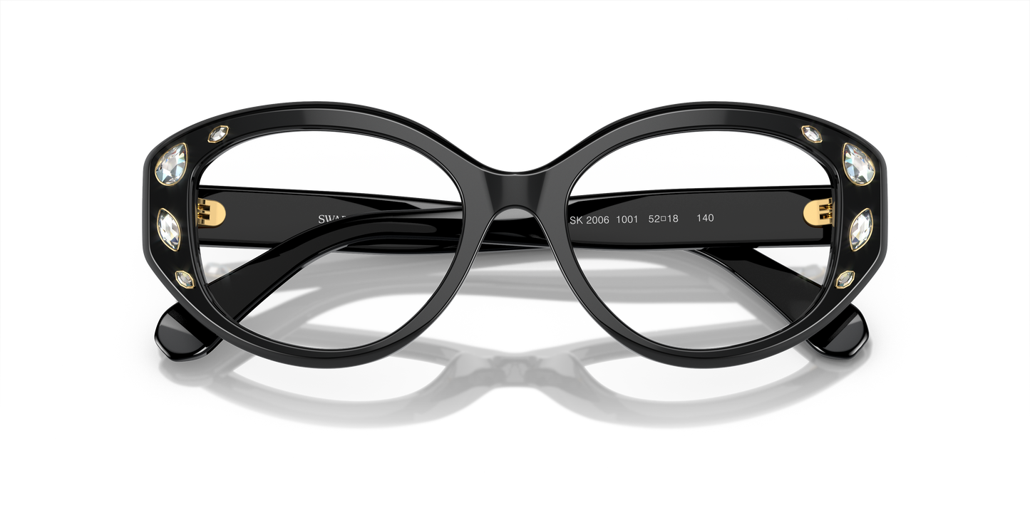 Swarovski Eyeglasses SK2006 BLACK