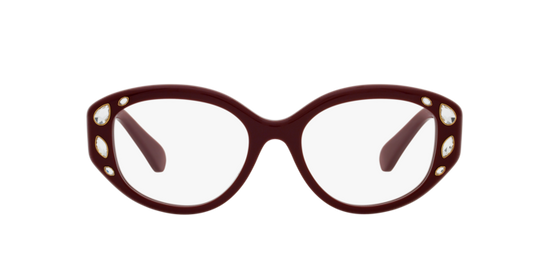 Swarovski Eyeglasses SK2006 RED BURGUNDY