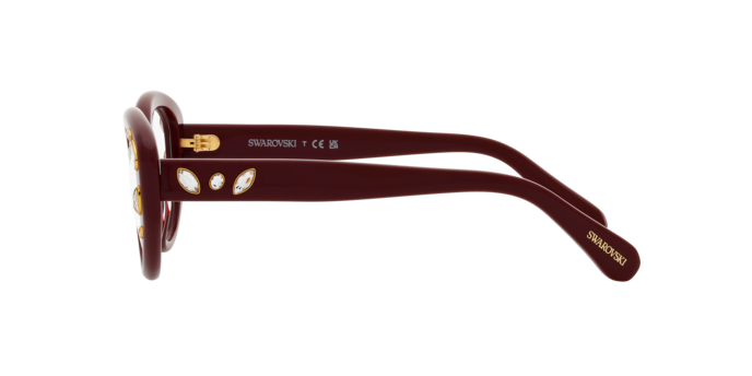 Swarovski Eyeglasses SK2006 RED BURGUNDY