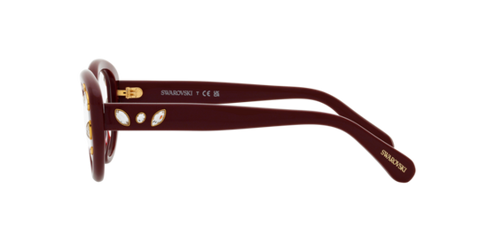 Swarovski Eyeglasses SK2006 RED BURGUNDY