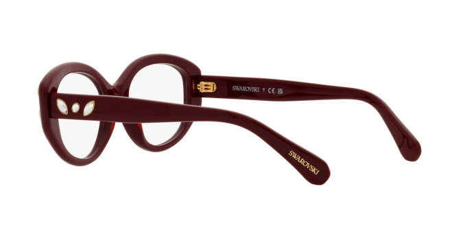 Swarovski Eyeglasses SK2006 RED BURGUNDY