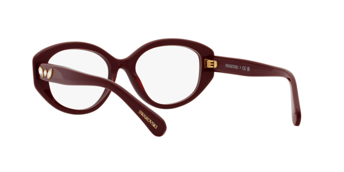 Swarovski Eyeglasses SK2006 RED BURGUNDY