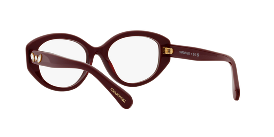 Swarovski Eyeglasses SK2006 RED BURGUNDY