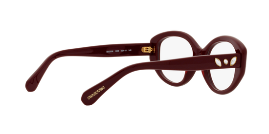 Swarovski Eyeglasses SK2006 RED BURGUNDY