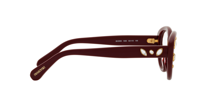 Swarovski Eyeglasses SK2006 RED BURGUNDY