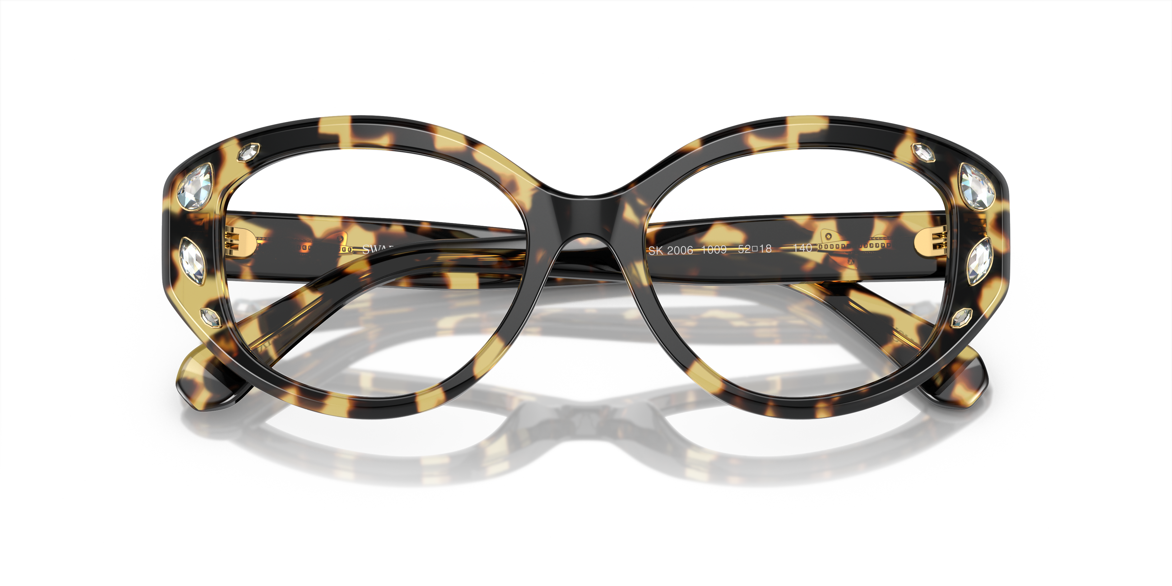 Swarovski Eyeglasses SK2006 HAVANA CLEAR