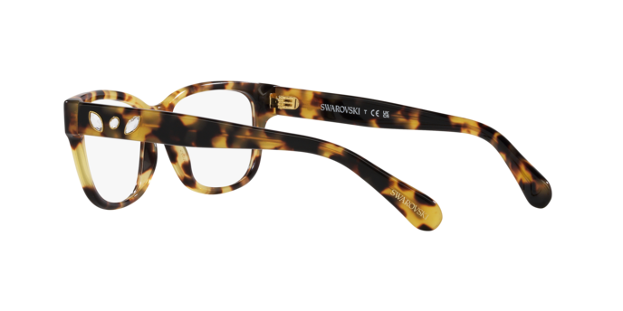 Swarovski Eyeglasses SK2007 HAVANA CLEAR