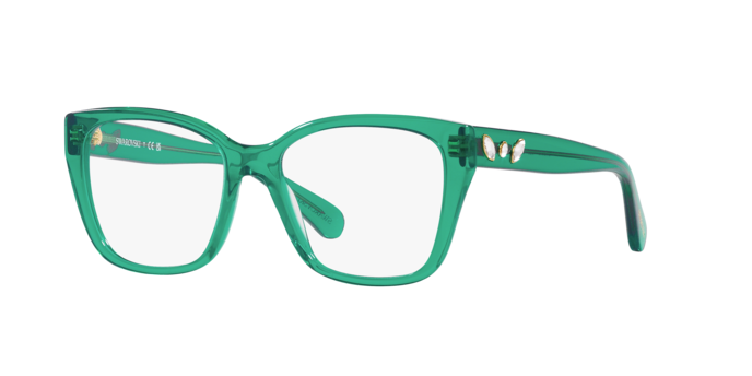 Swarovski Eyeglasses SK2008 CRYSTAL GREEN