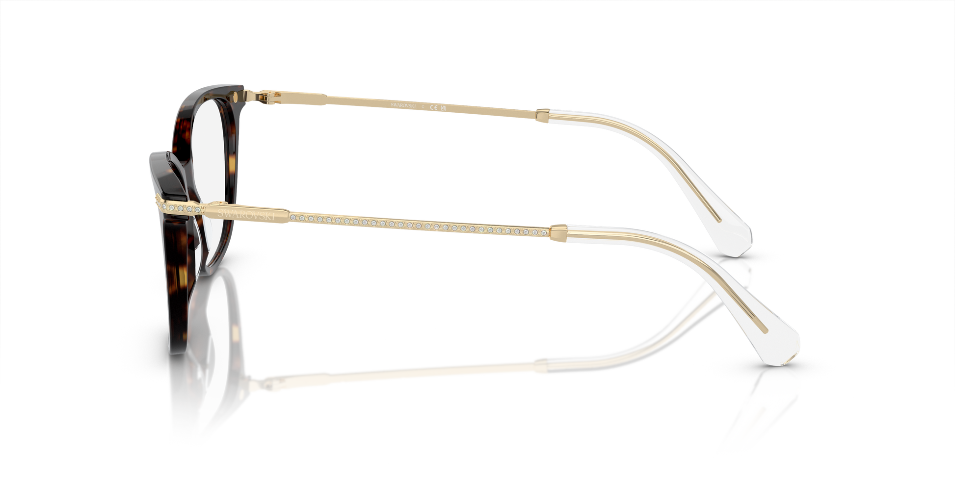 Swarovski Eyeglasses SK2010 DARK HAVANA