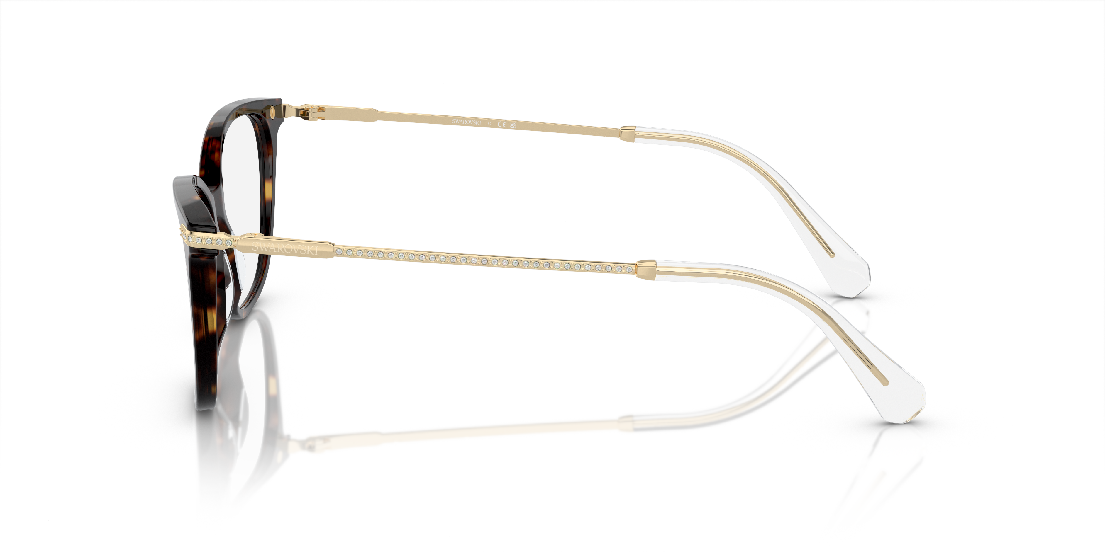 Swarovski Eyeglasses SK2010 DARK HAVANA