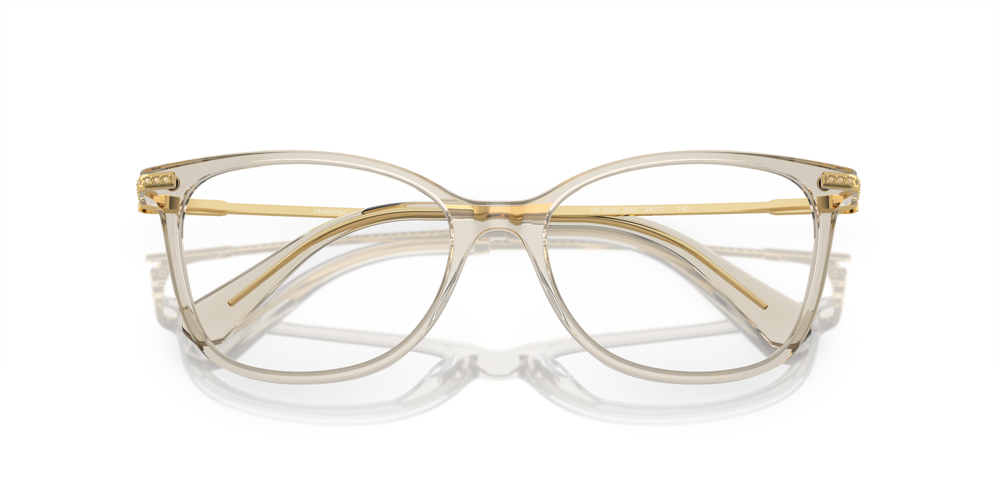 Swarovski Eyeglasses SK2010 BEIGE TRANSPARENT