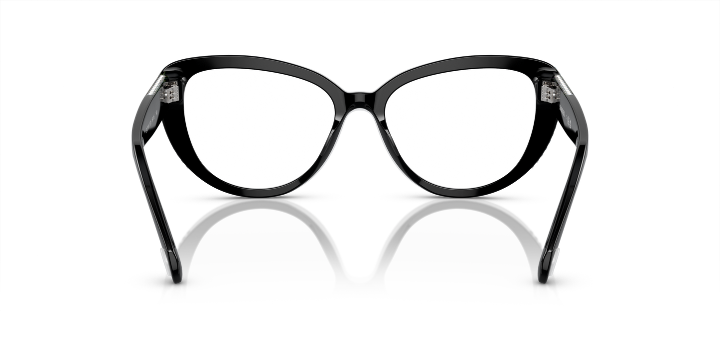 Swarovski Eyeglasses SK2014 BLACK/WHITE