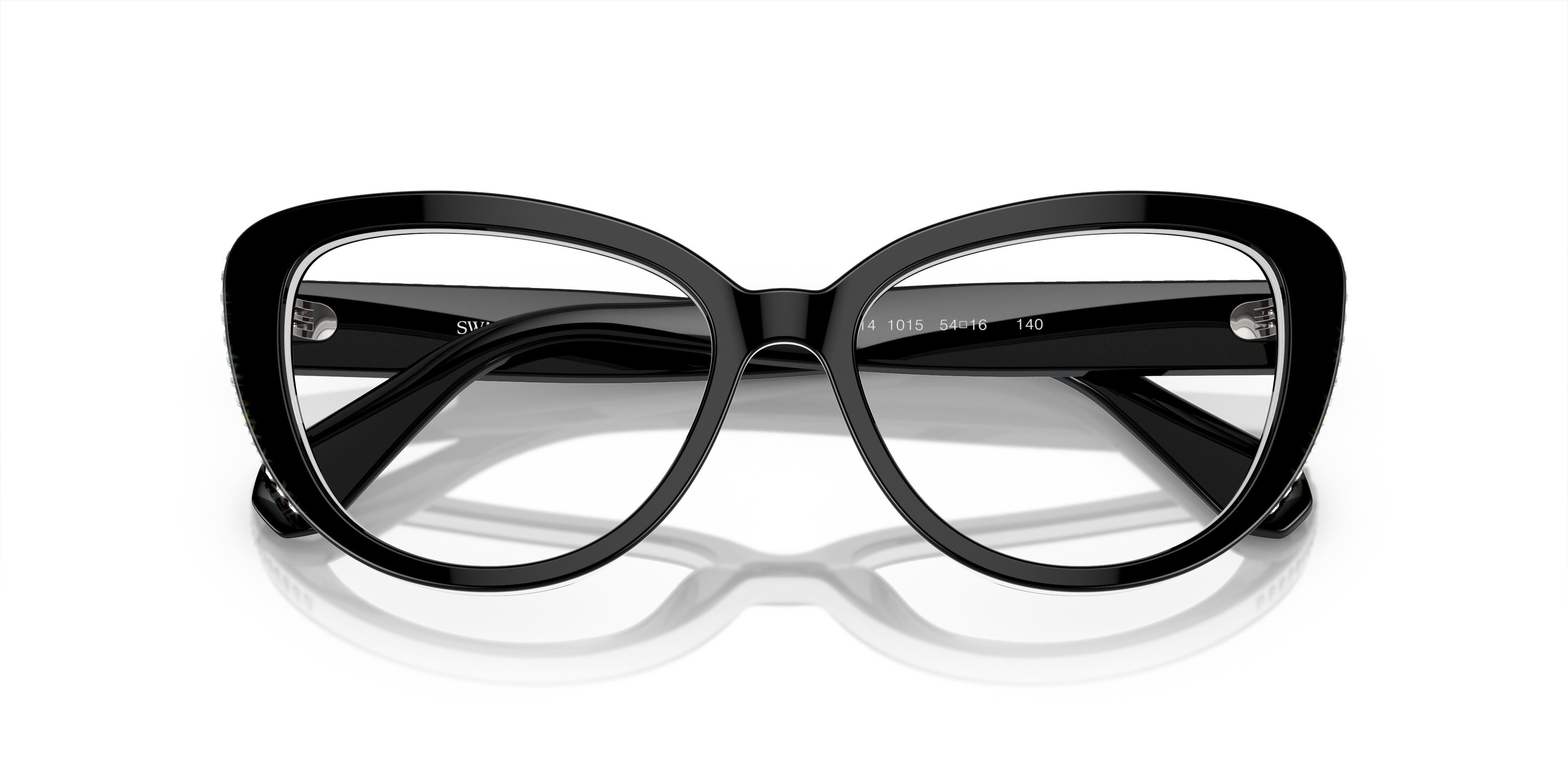 Swarovski Eyeglasses SK2014 BLACK/WHITE