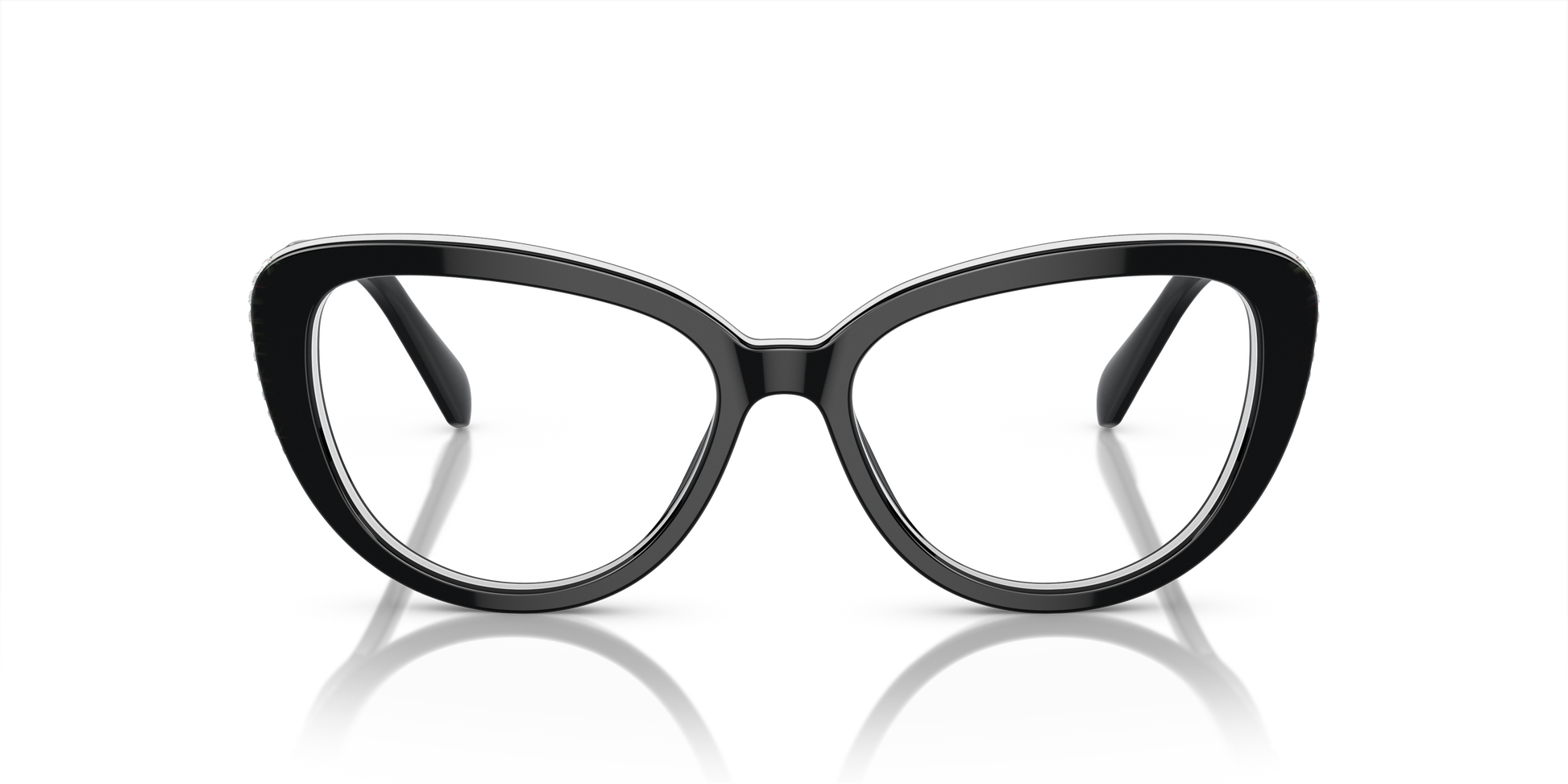 Swarovski Eyeglasses SK2014 BLACK/WHITE