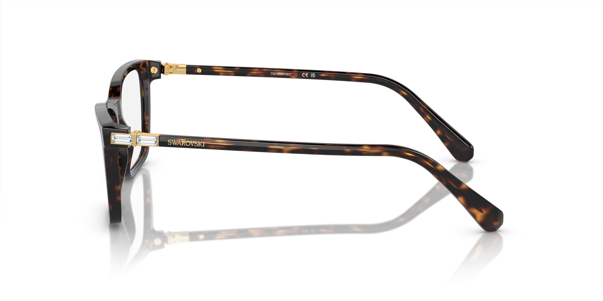 Swarovski Eyeglasses SK2015 DARK HAVANA