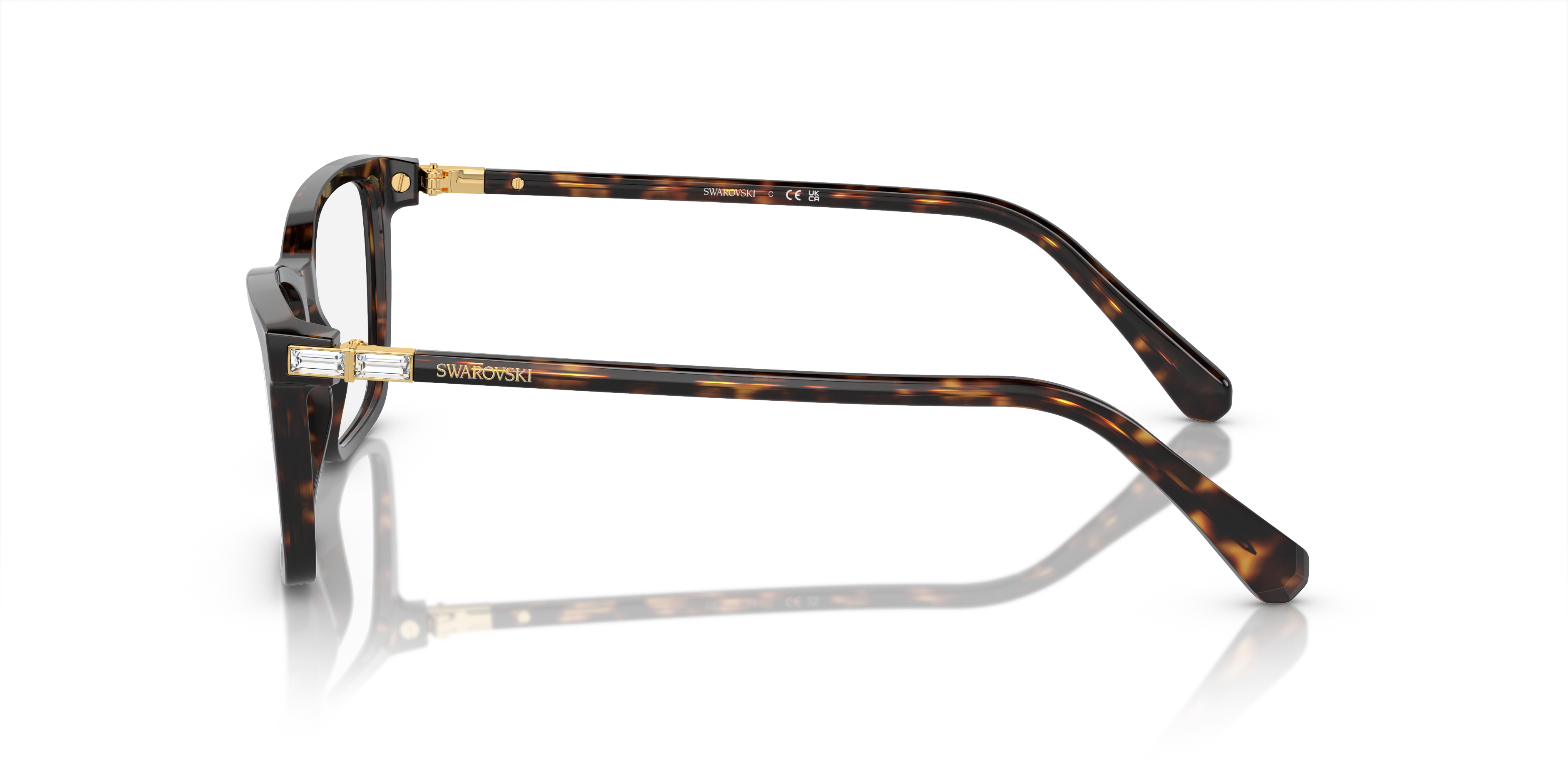 Swarovski Eyeglasses SK2015 DARK HAVANA