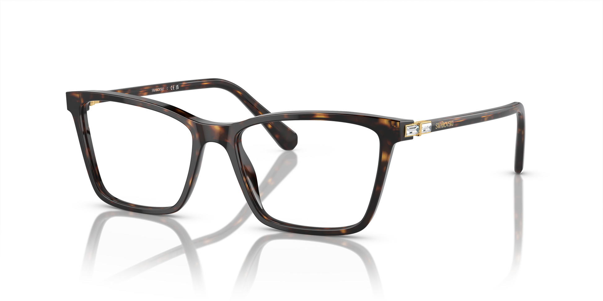 Swarovski Eyeglasses SK2015 DARK HAVANA