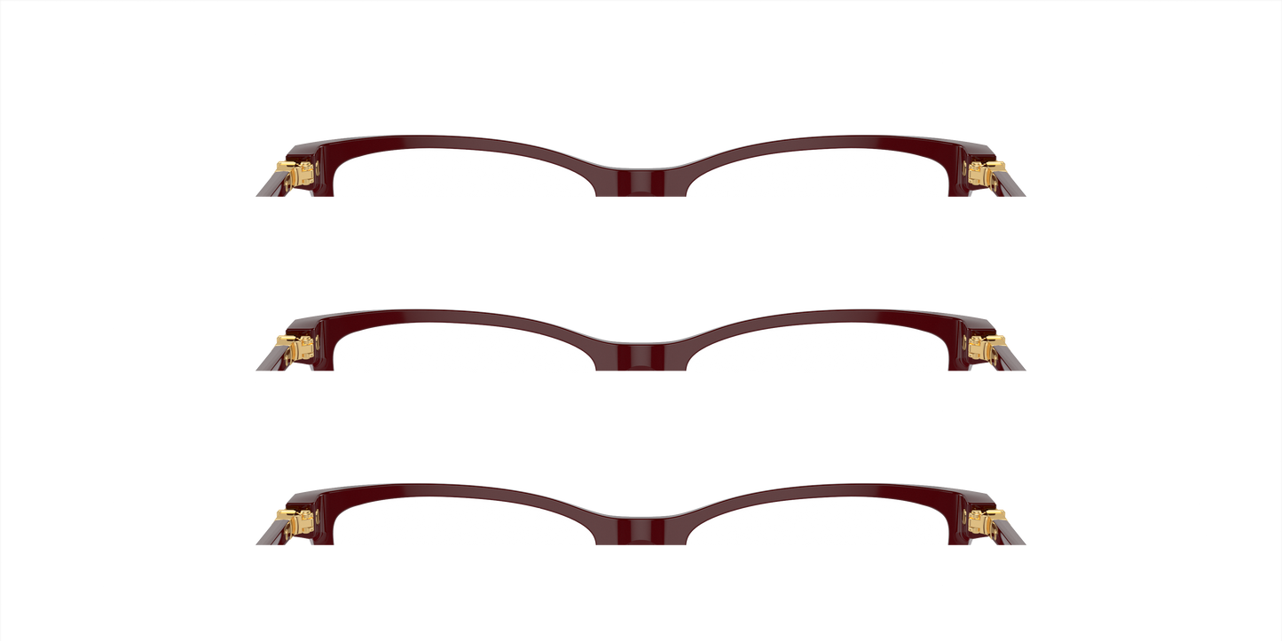 Swarovski Eyeglasses SK2015 BURGUNDY