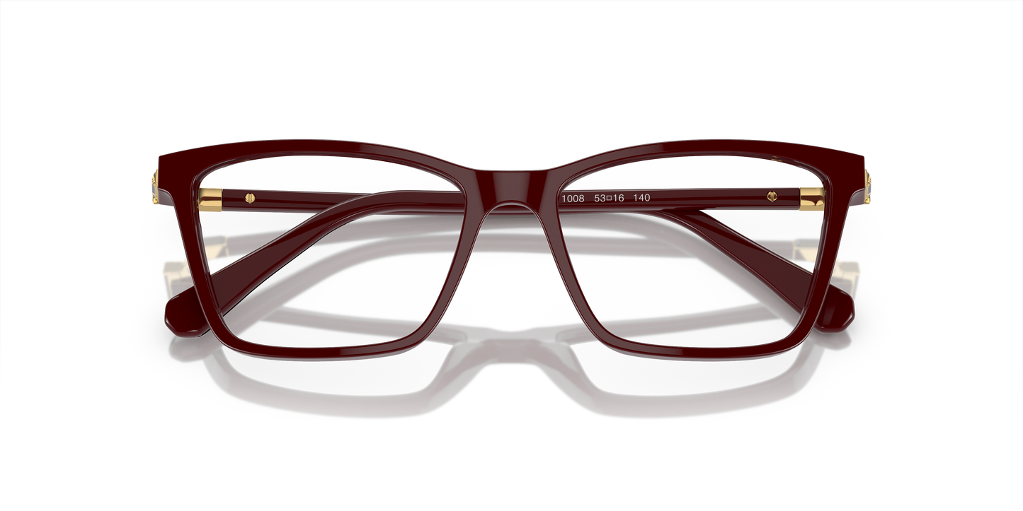 Swarovski Eyeglasses SK2015 BURGUNDY