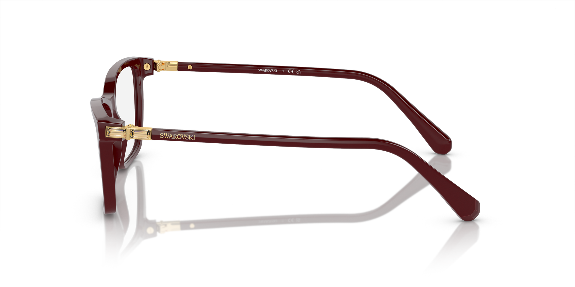 Swarovski Eyeglasses SK2015 BURGUNDY