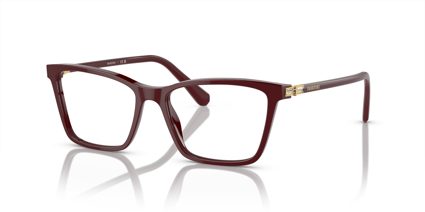 Swarovski Eyeglasses SK2015 BURGUNDY