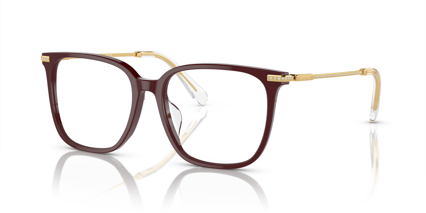 Swarovski Eyeglasses SK2016D BURGUNDY