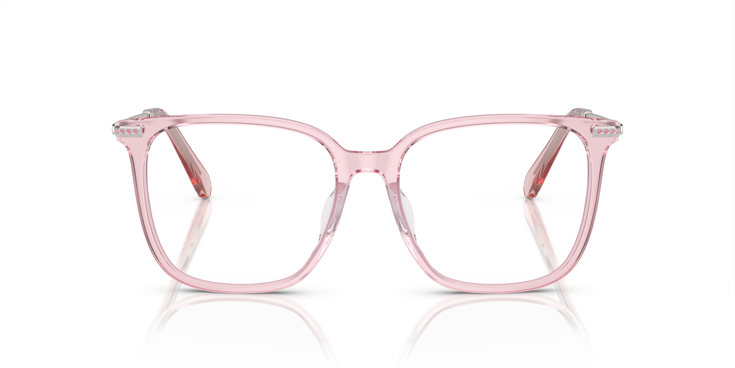 Swarovski Eyeglasses SK2016D TRANSPARENT PINK