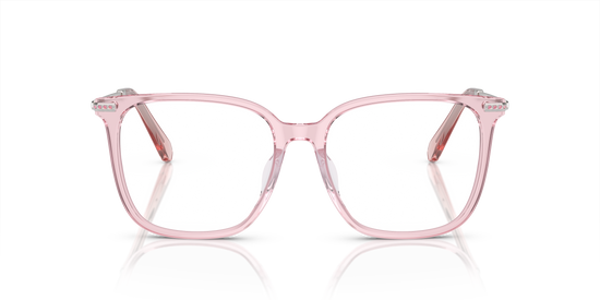 Swarovski Eyeglasses SK2016D TRANSPARENT PINK