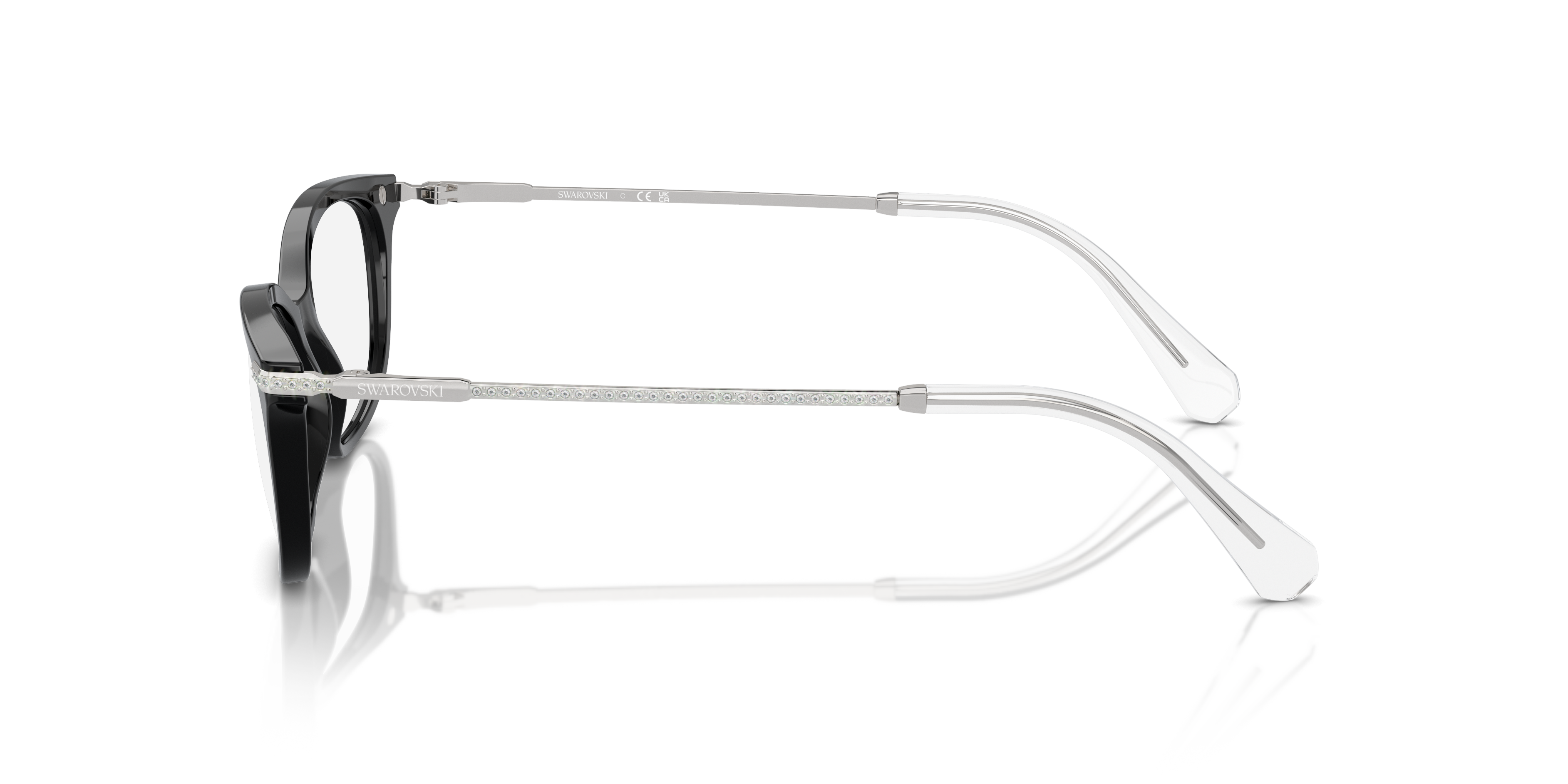 Swarovski Eyeglasses SK2017 BLACK