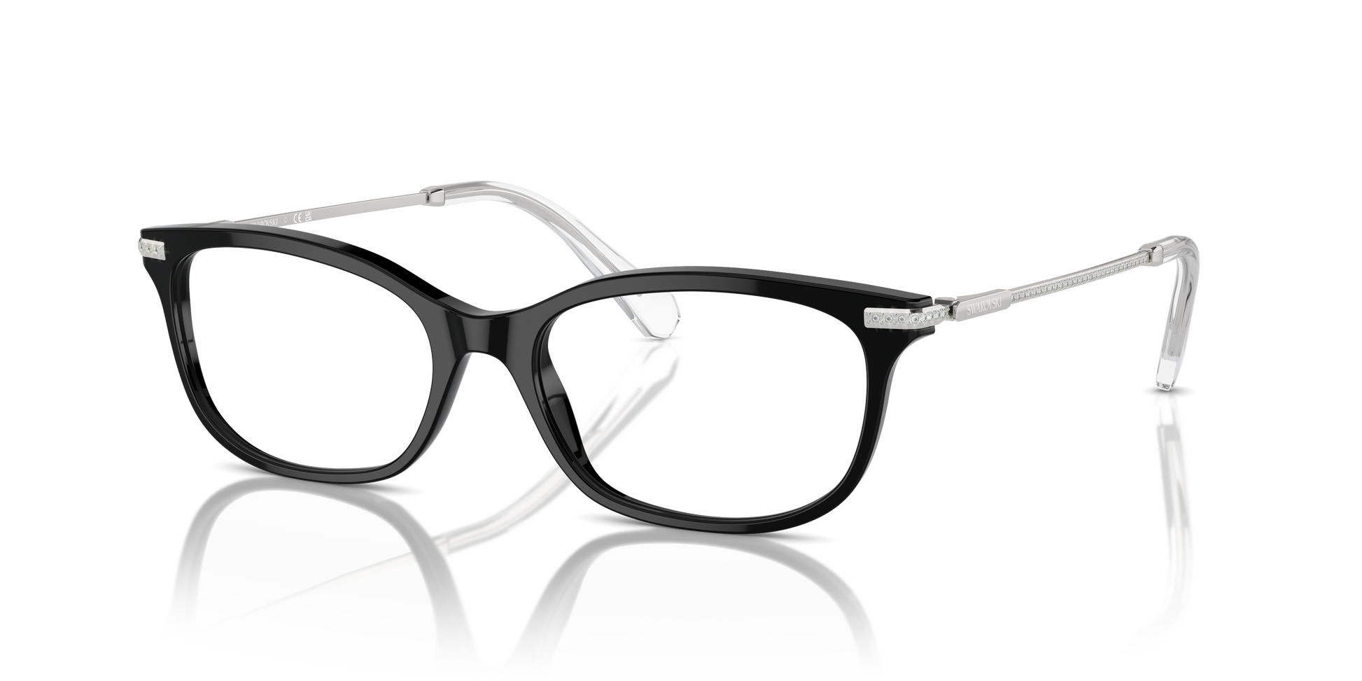 Swarovski Eyeglasses SK2017 BLACK