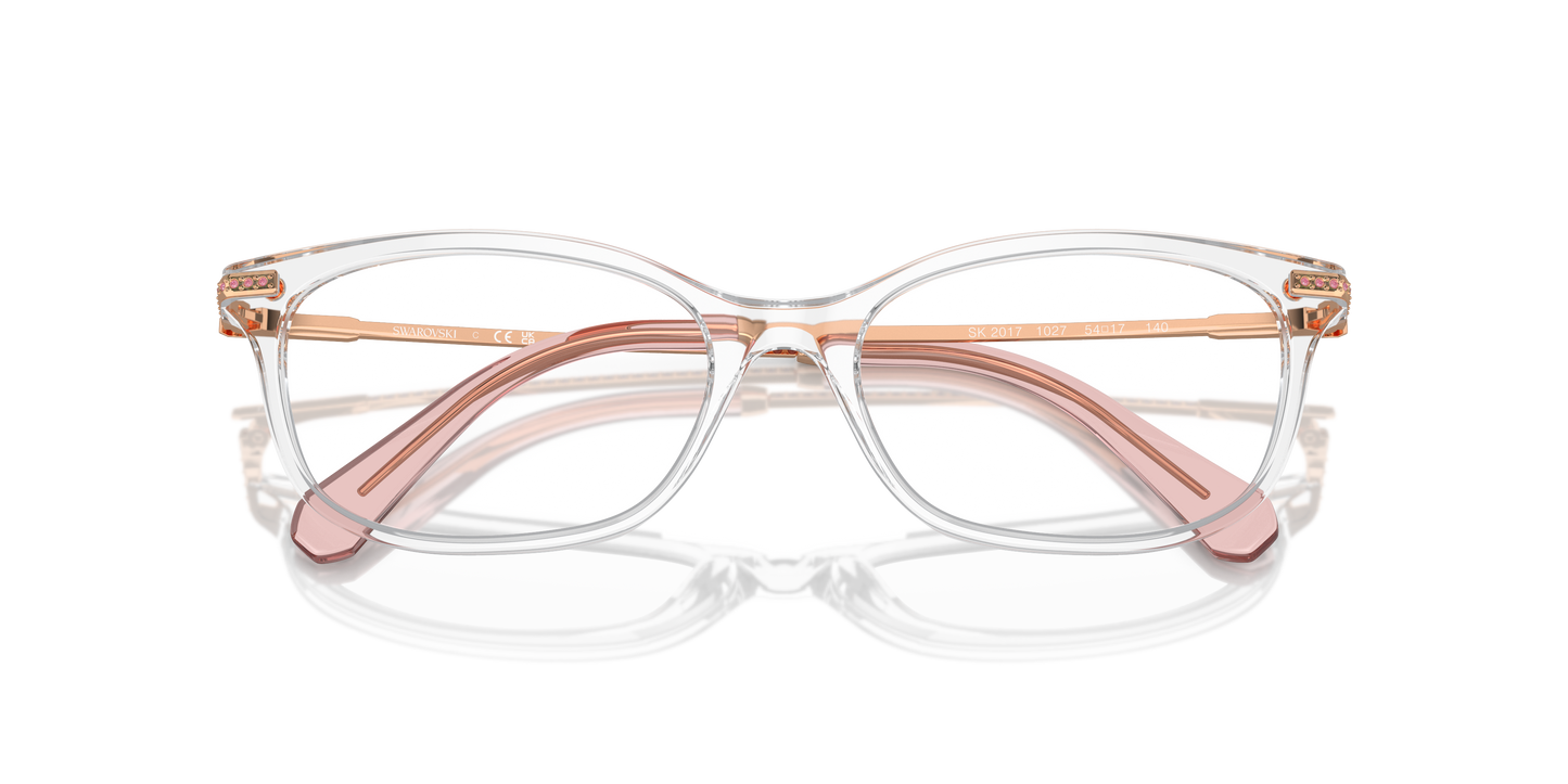 Swarovski Eyeglasses SK2017 TRANSPARENT