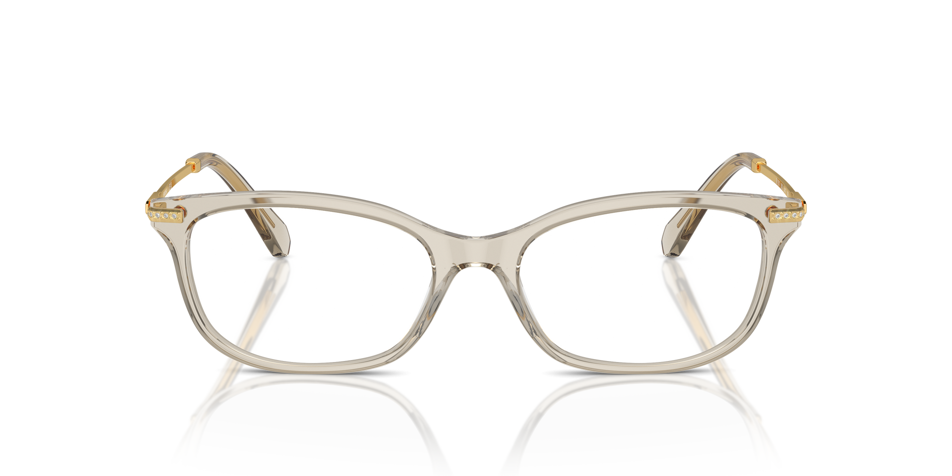 Swarovski Eyeglasses SK2017 TRANSPARENT BEIGE
