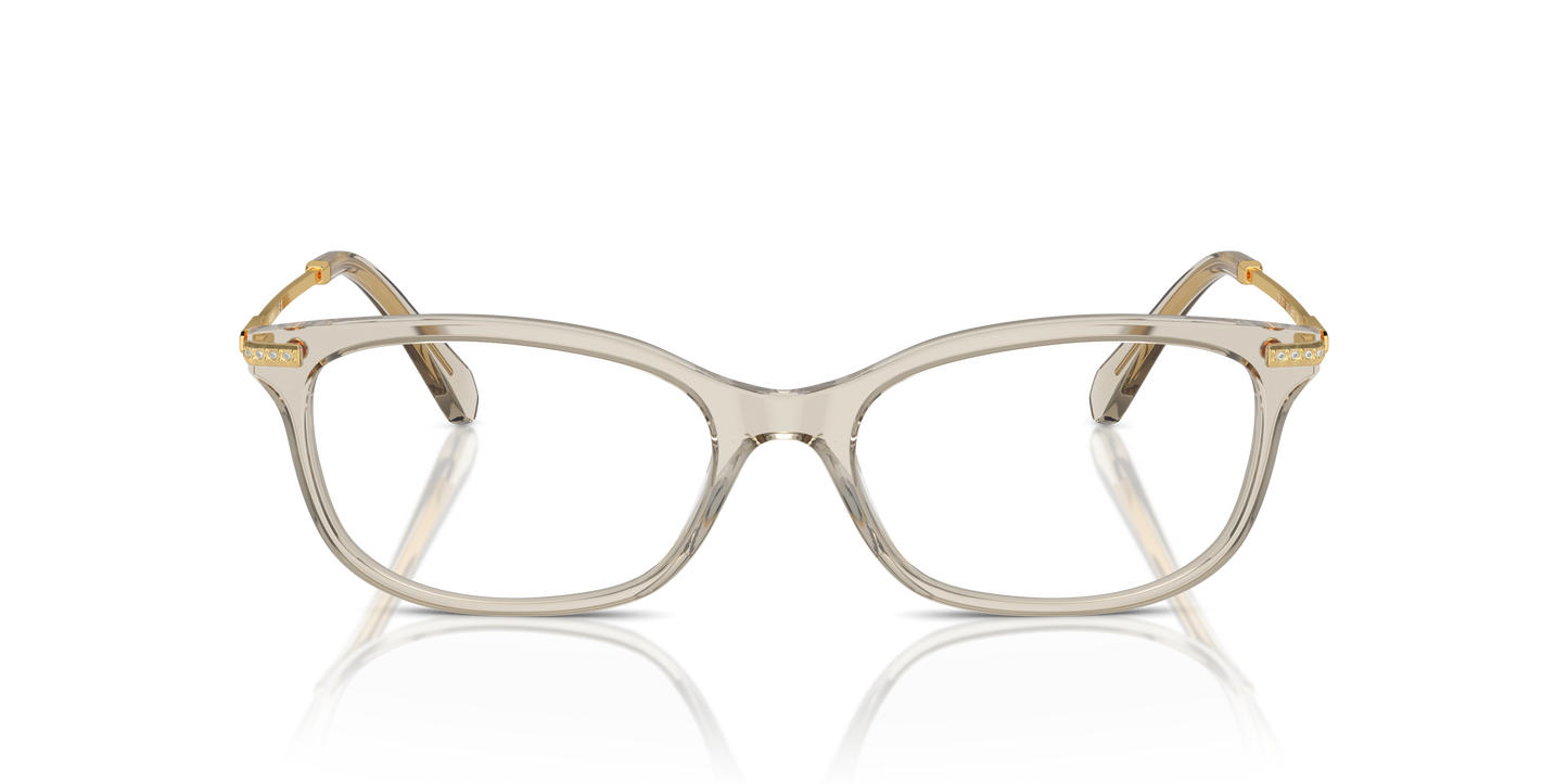 Swarovski Eyeglasses SK2017 TRANSPARENT BEIGE