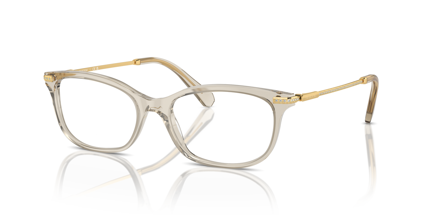 Swarovski Eyeglasses SK2017 TRANSPARENT BEIGE