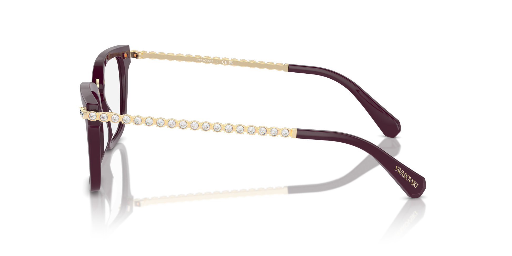 Swarovski Eyeglasses SK2018 BURGUNDY