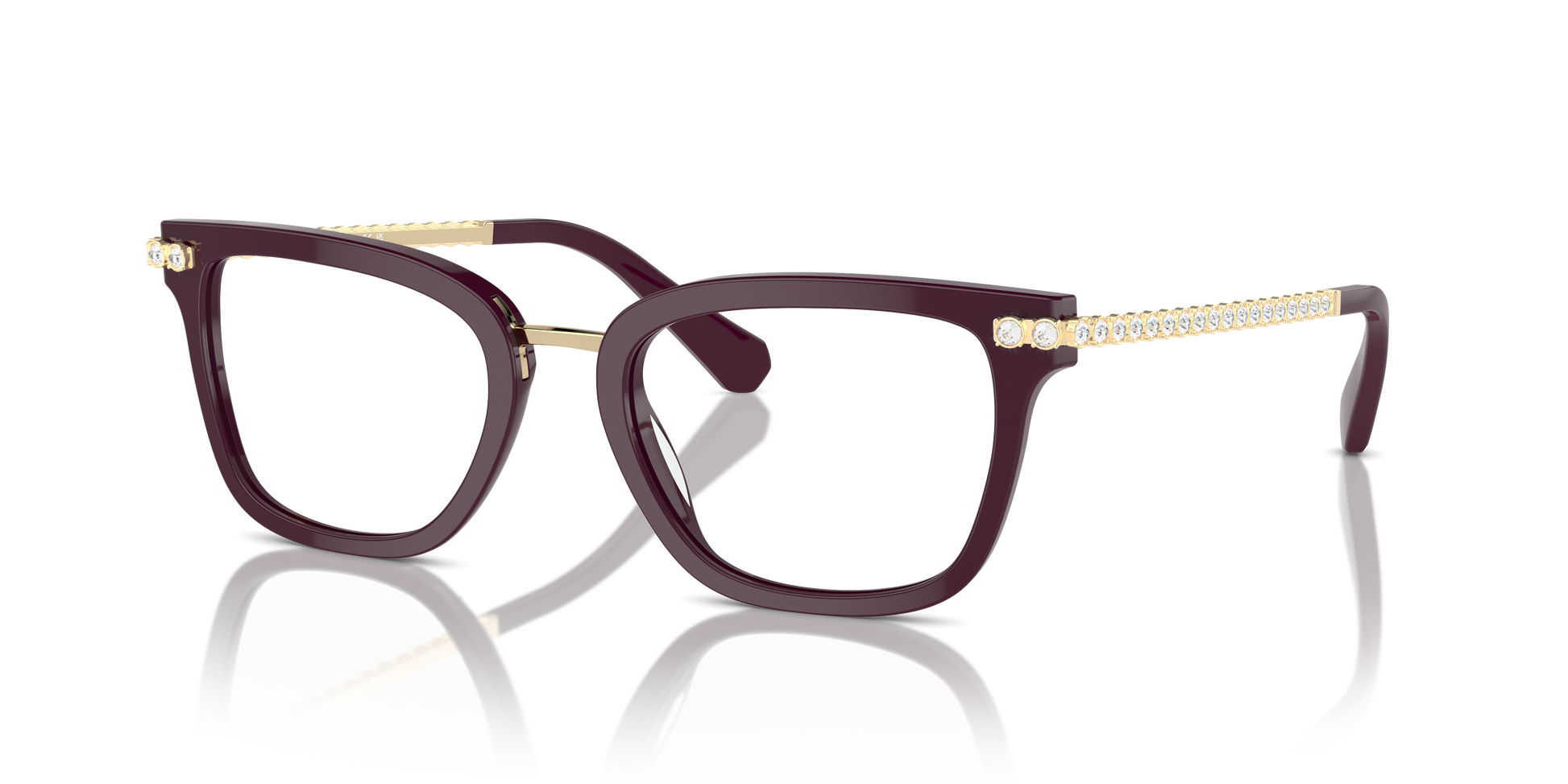 Swarovski Eyeglasses SK2018 BURGUNDY