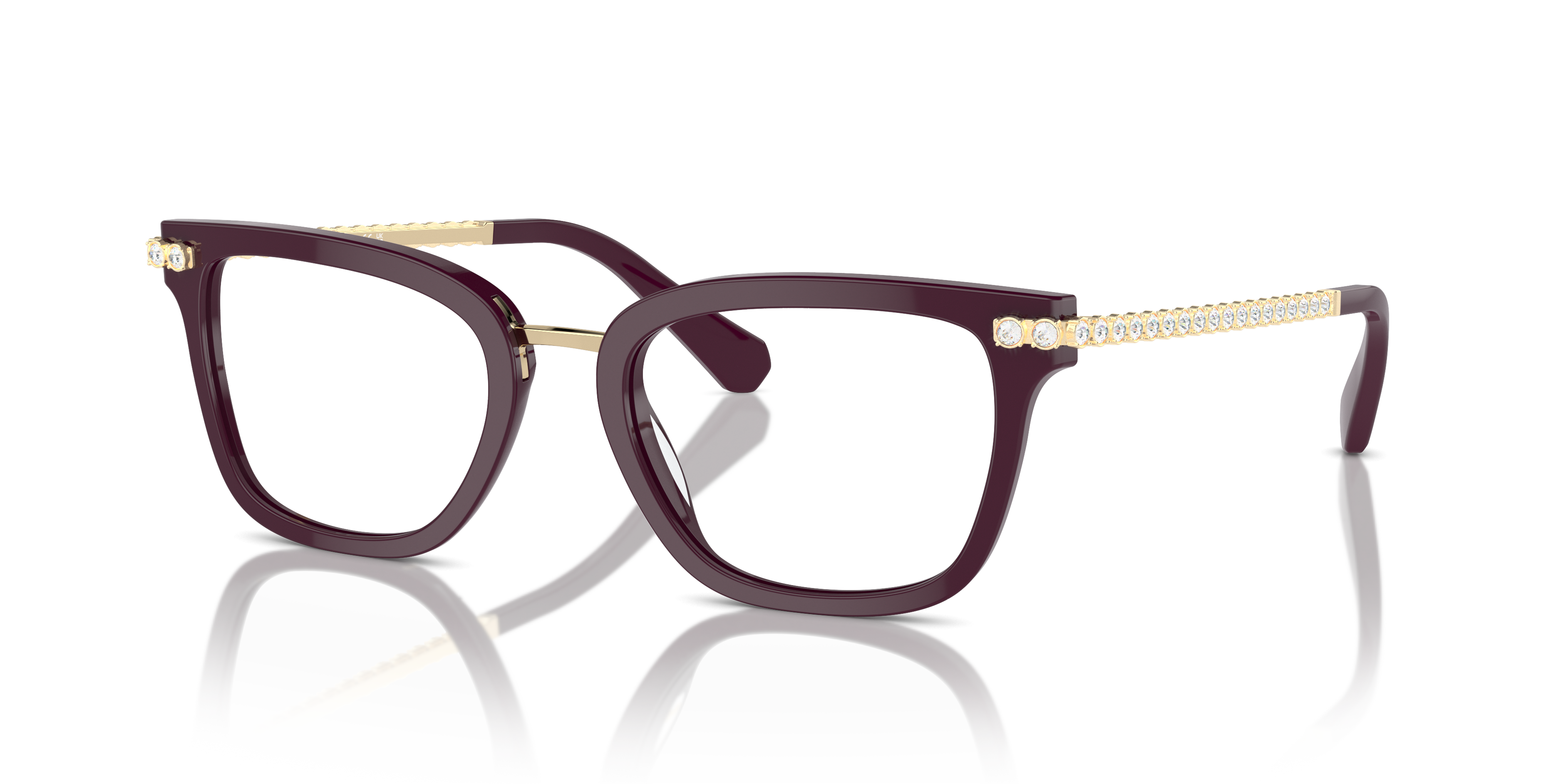 Swarovski Eyeglasses SK2018 BURGUNDY