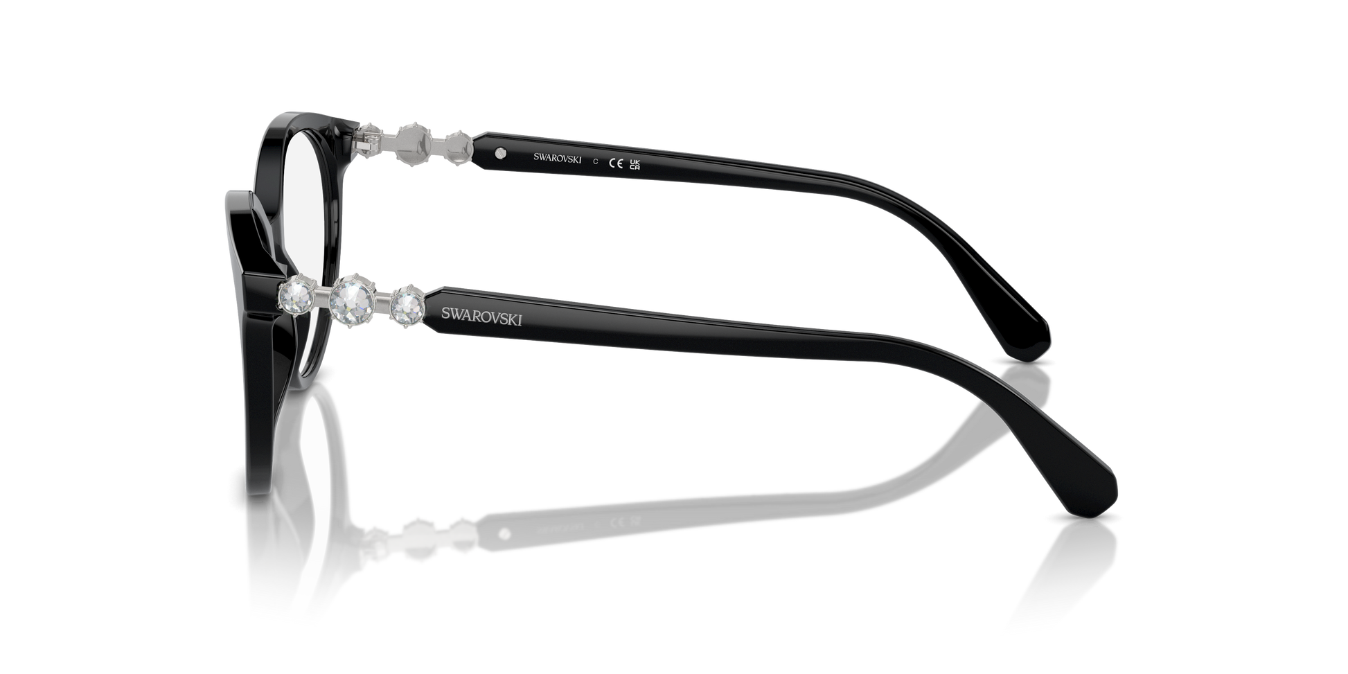 Swarovski Eyeglasses SK2019 BLACK