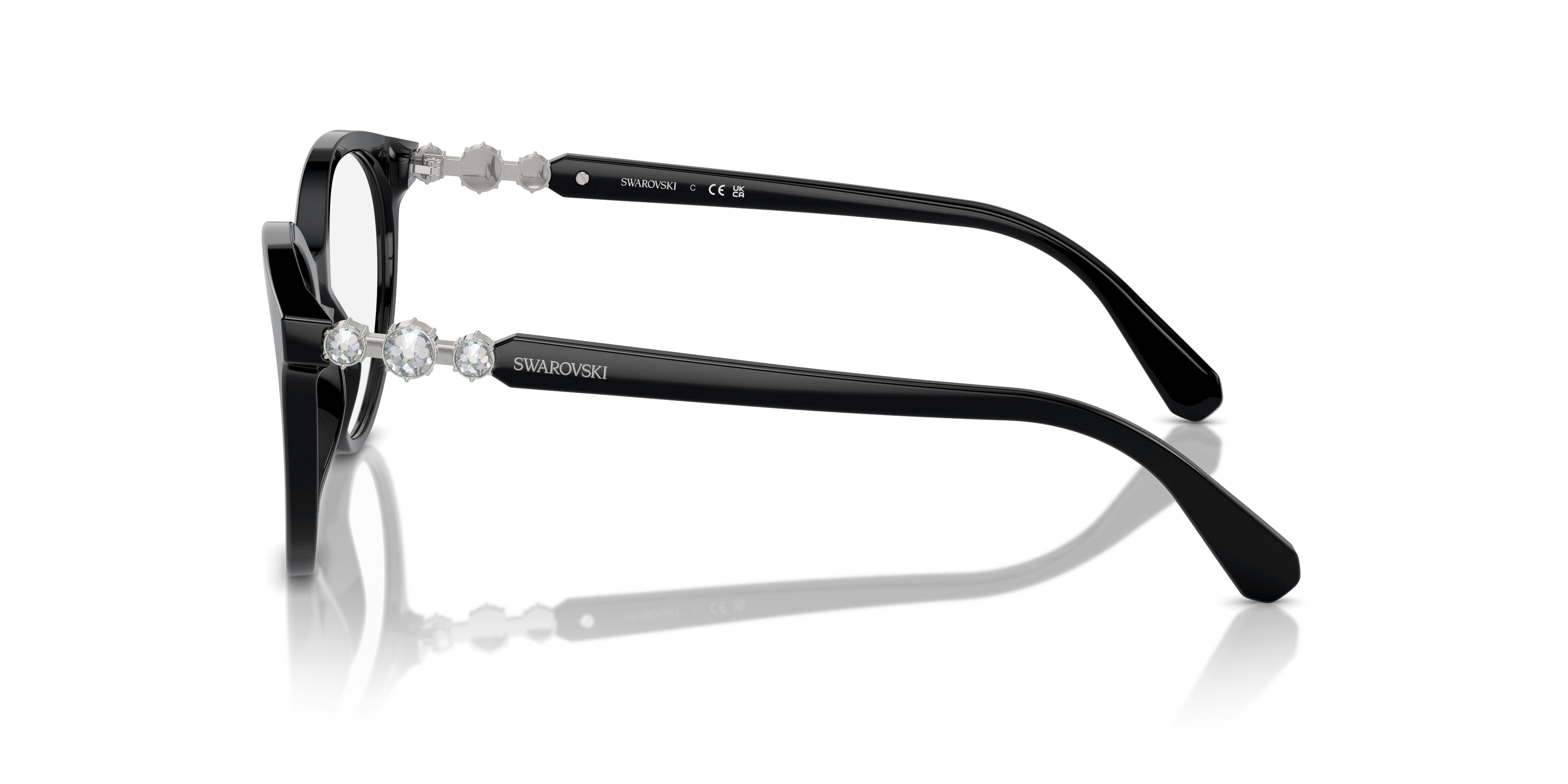 Swarovski Eyeglasses SK2019 BLACK