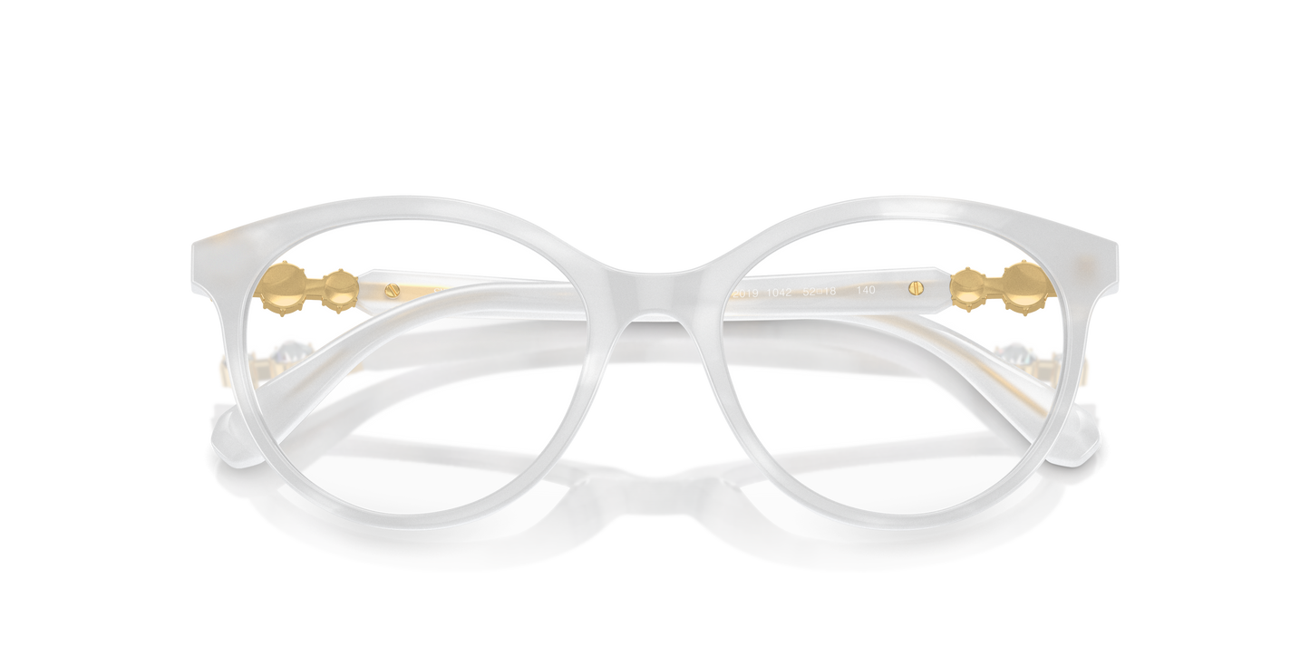 Swarovski Eyeglasses SK2019 OPAL WHITE