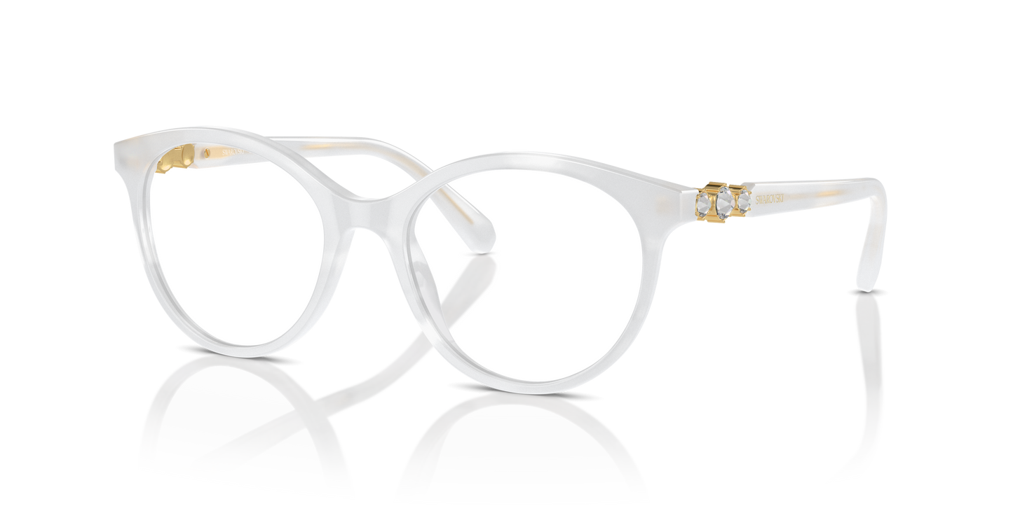 Swarovski Eyeglasses SK2019 OPAL WHITE