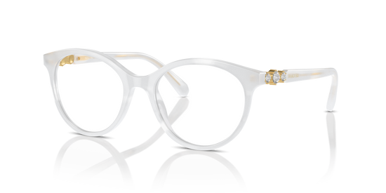 Swarovski Eyeglasses SK2019 OPAL WHITE