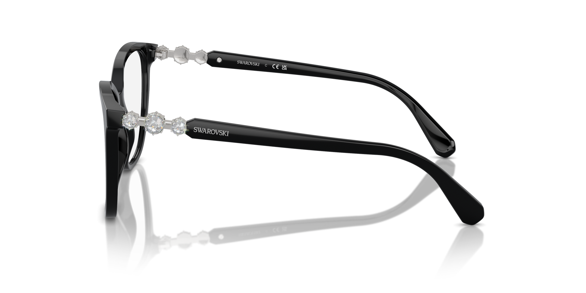 Swarovski Eyeglasses SK2020 BLACK