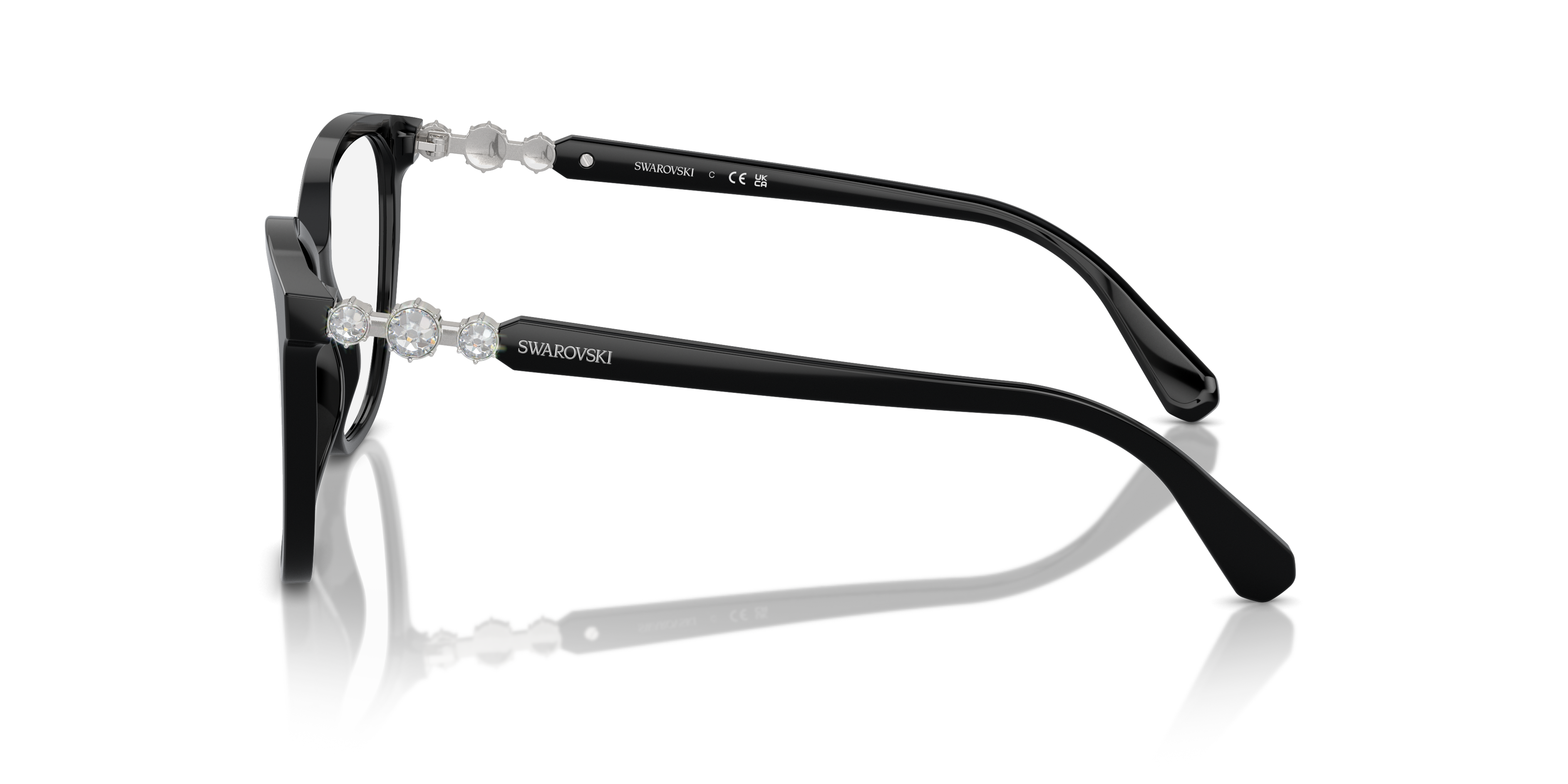 Swarovski Eyeglasses SK2020 BLACK