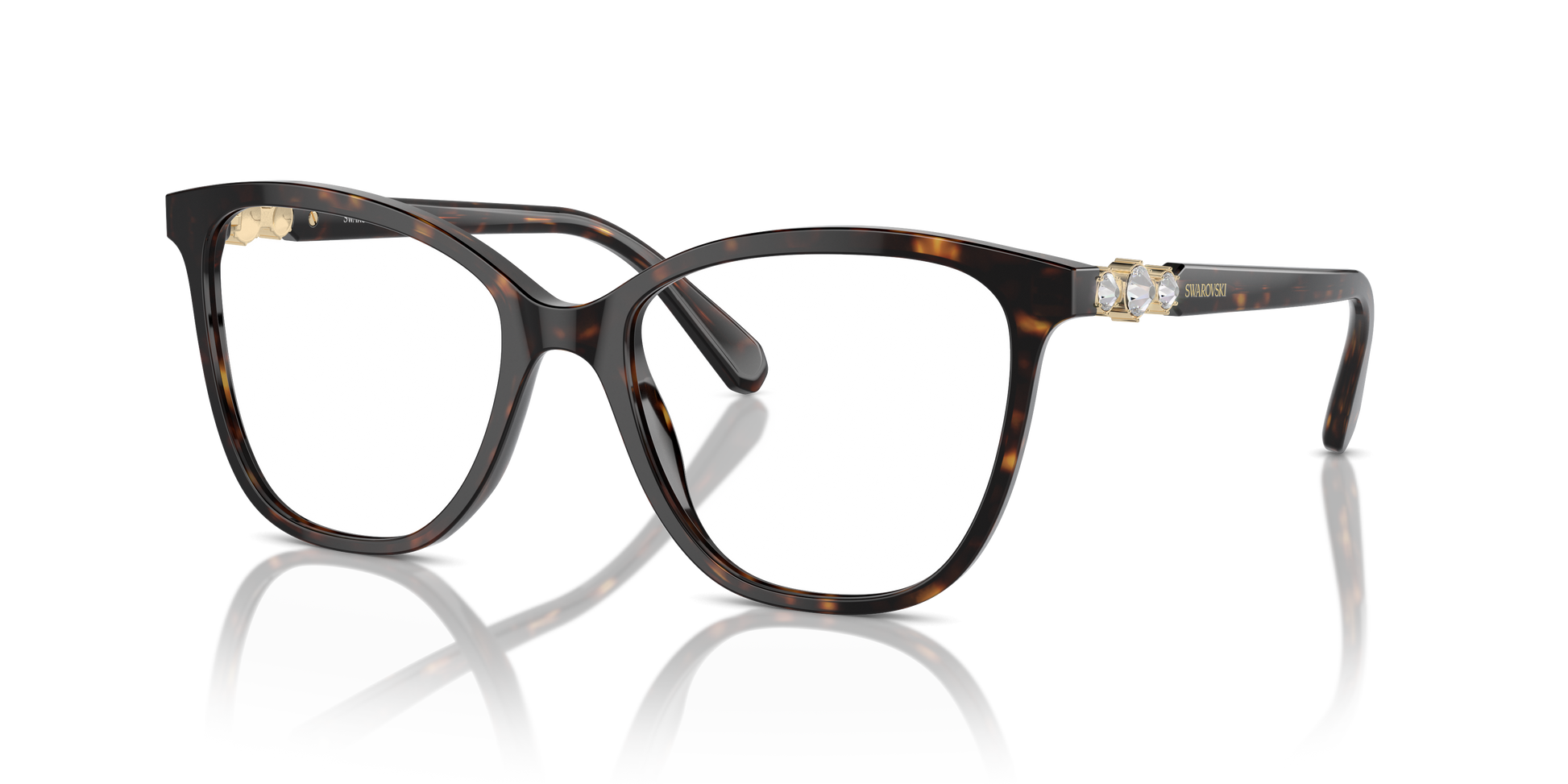 Swarovski Eyeglasses SK2020 DARK HAVANA