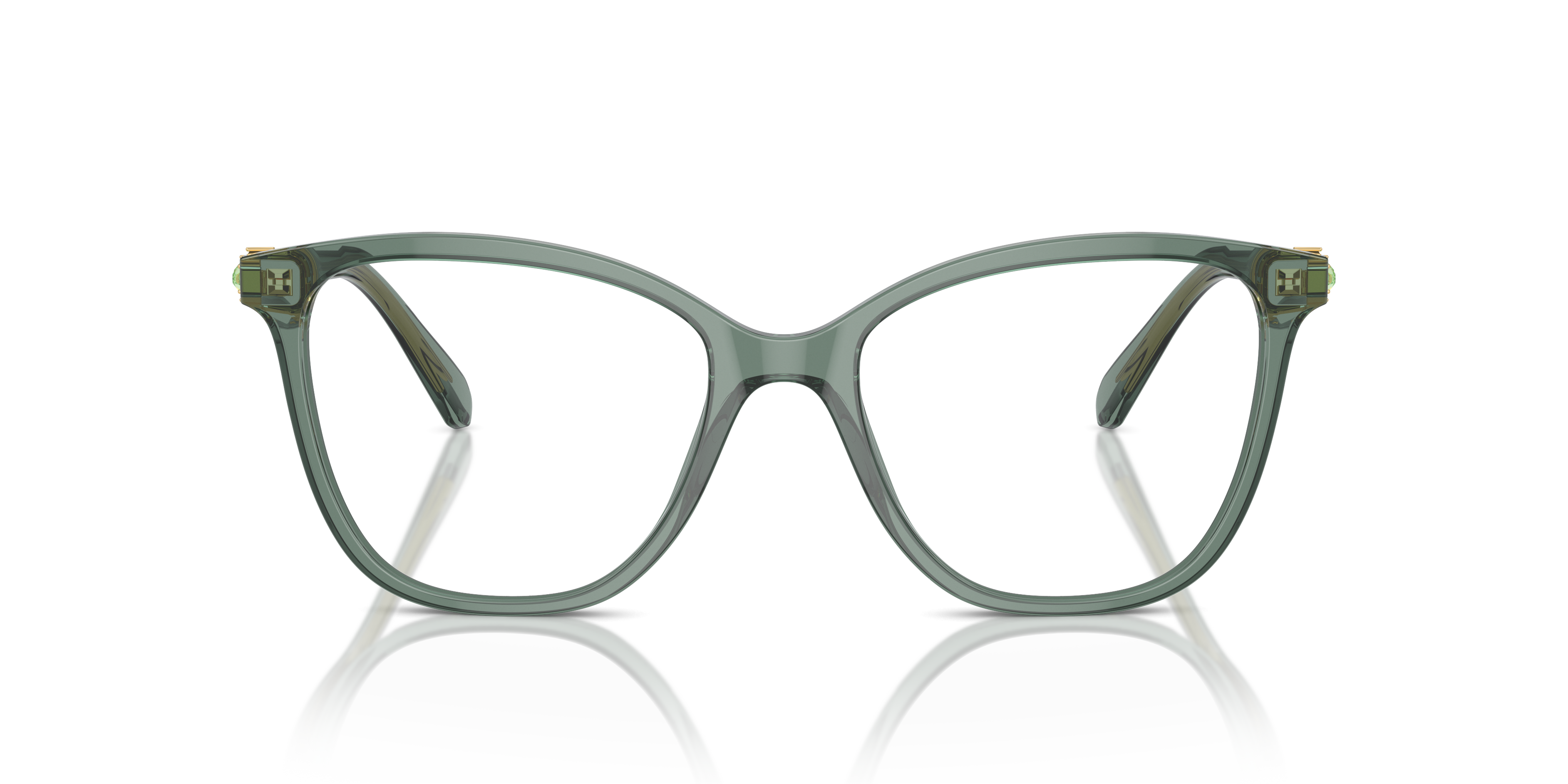 Swarovski Eyeglasses SK2020 TRANSPARENT GREEN