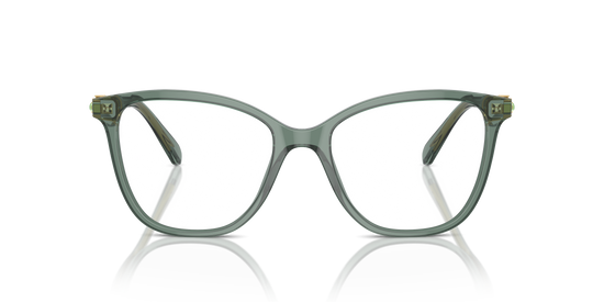 Swarovski Eyeglasses SK2020 TRANSPARENT GREEN