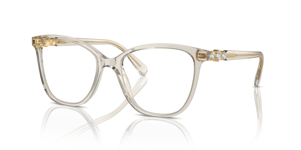 NIB Swarovski SK2012 3003 Eyeglasses Transparent Beige Full Rim 51-17-140 Swarovski SK2012 3003 Eyeglasses Women main image 2